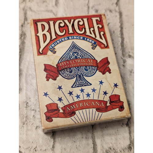 vintage bicycle playing cards