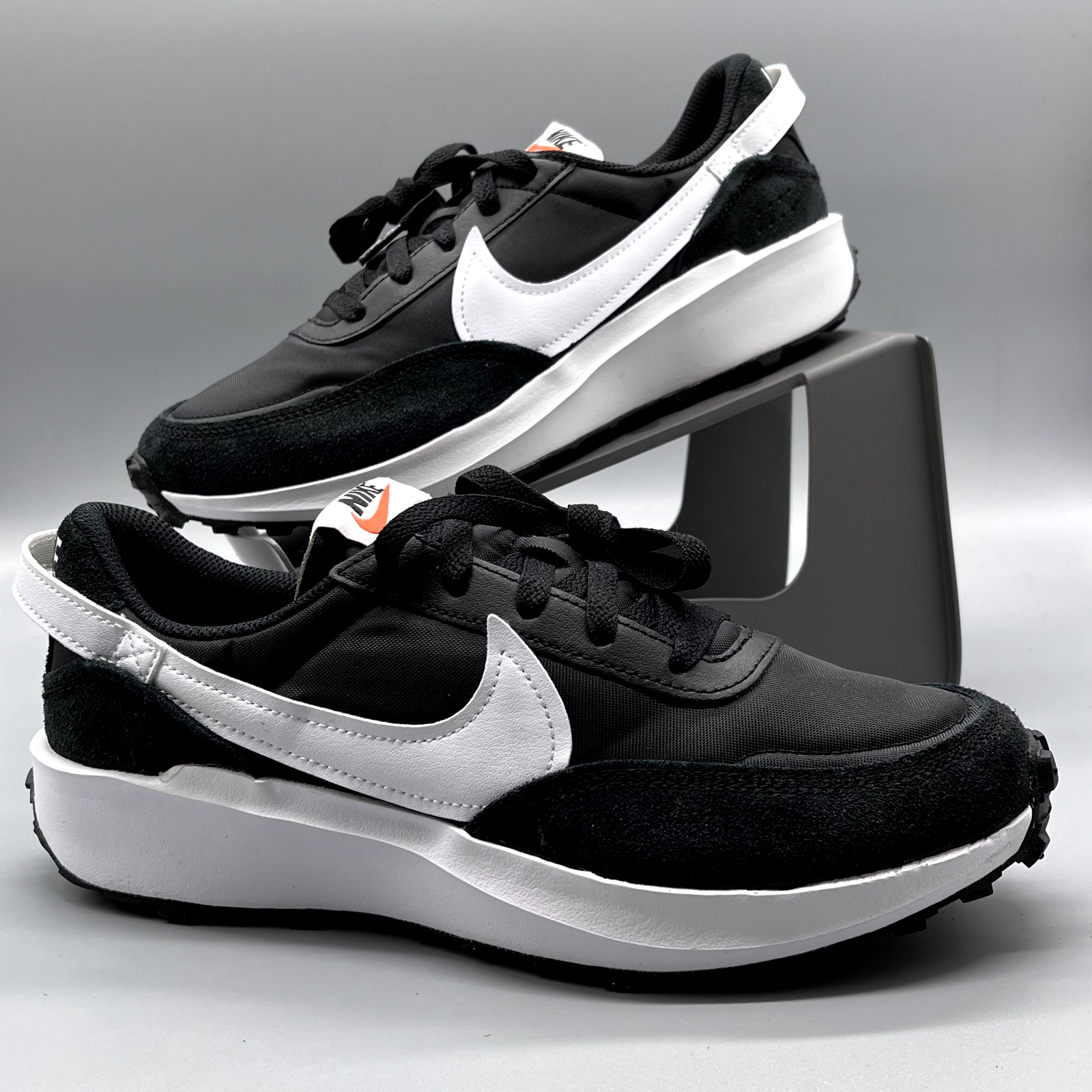 Men Sizes Nike Waffle Debut Casual Sneaker Shoes Black DH9522 001 Runner Trail