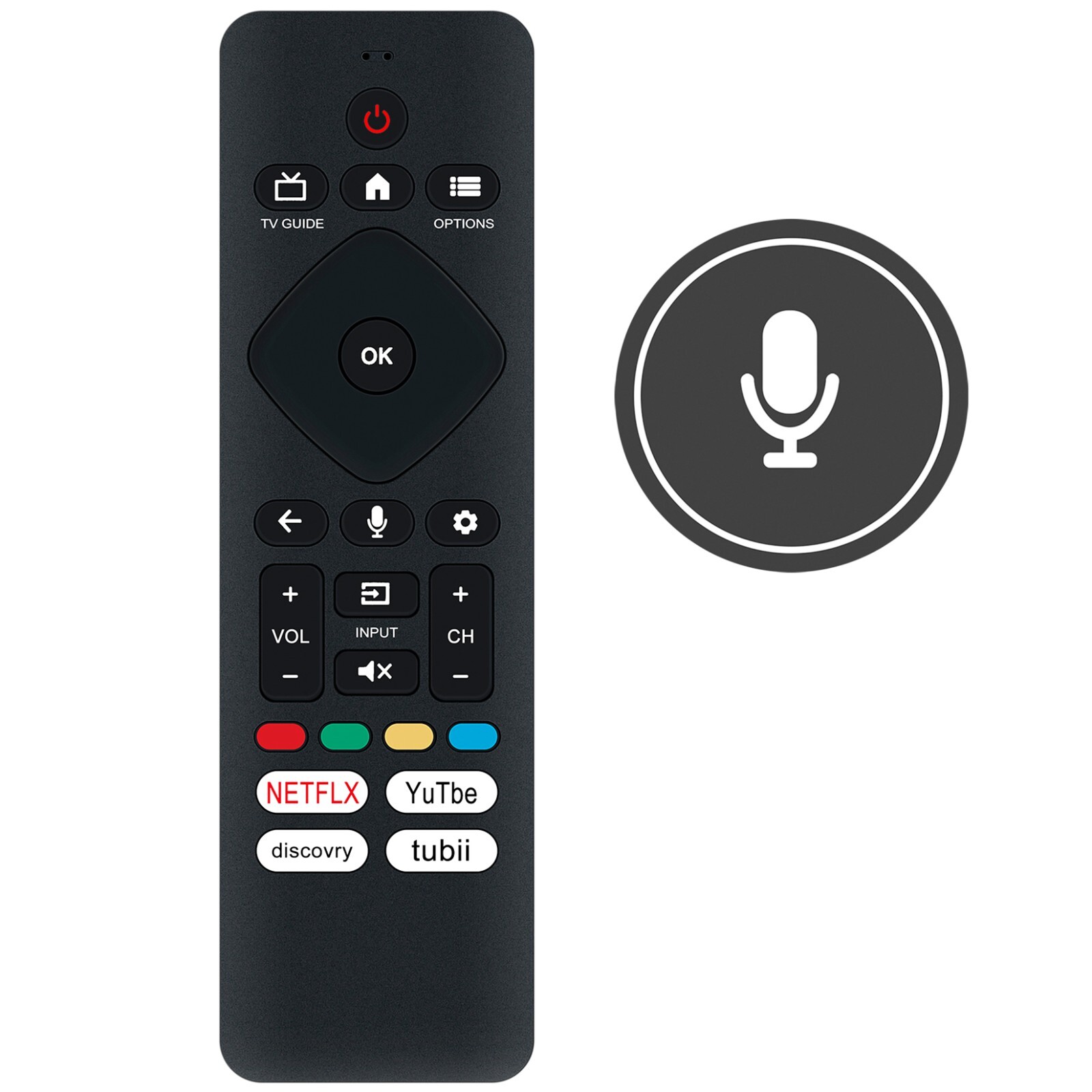 URMT26CND002 Voice Replace Remote for Philips Google TV
