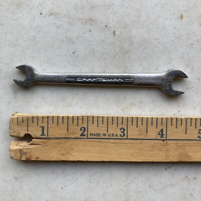 Craftsman Metric Open End Wrench 7mm and 9mm -V- Series Made in USA
