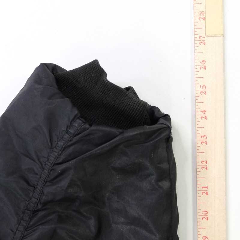 Rare Vintage DELF U.S.A. Full Zip Reversible Bomber Jacket Rare Vintage DELF U.S.A. Full Zip Reversible Bomber Jacket
