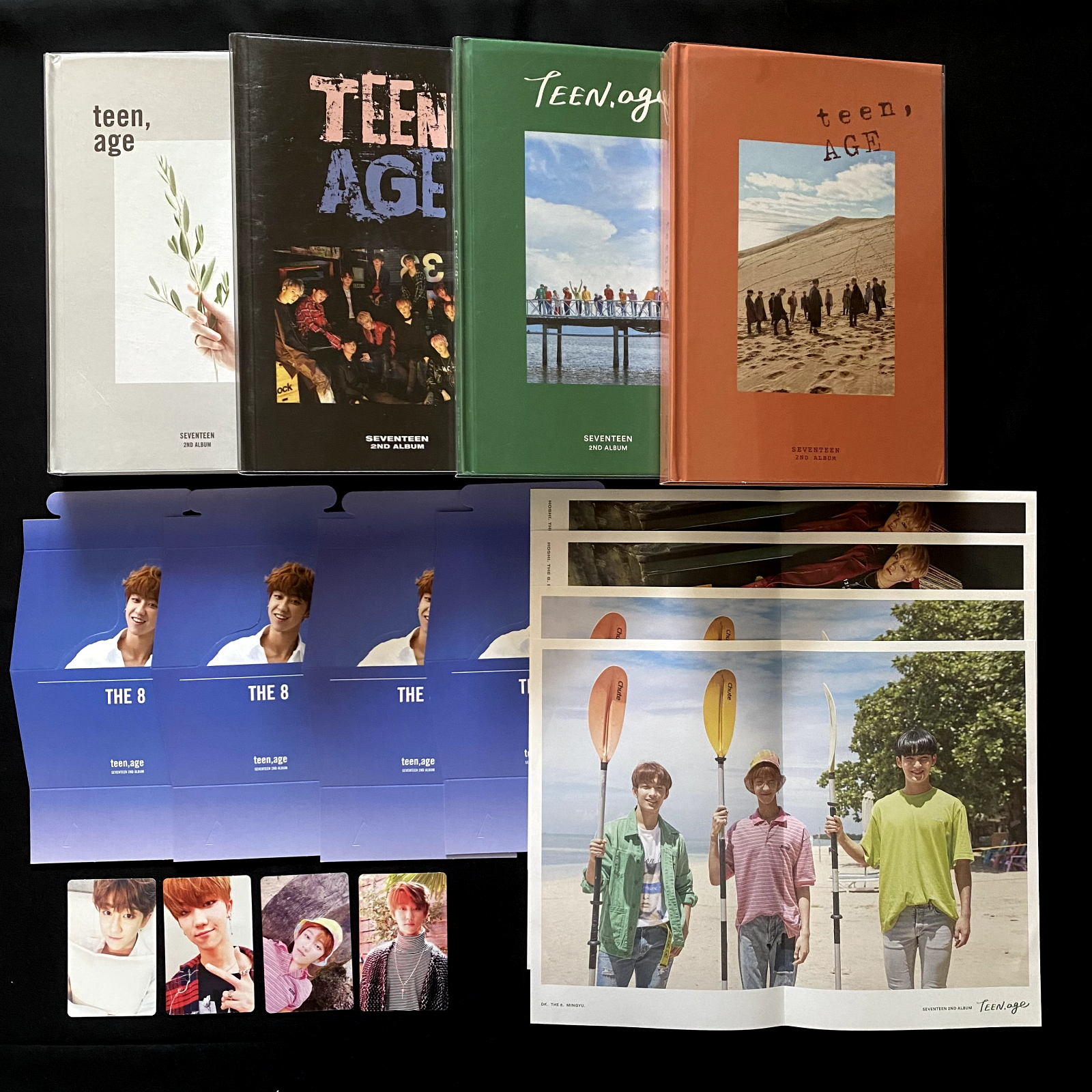SEVENTEEN 2nd album TEEN AGE The8 4ver. Complete set Photo