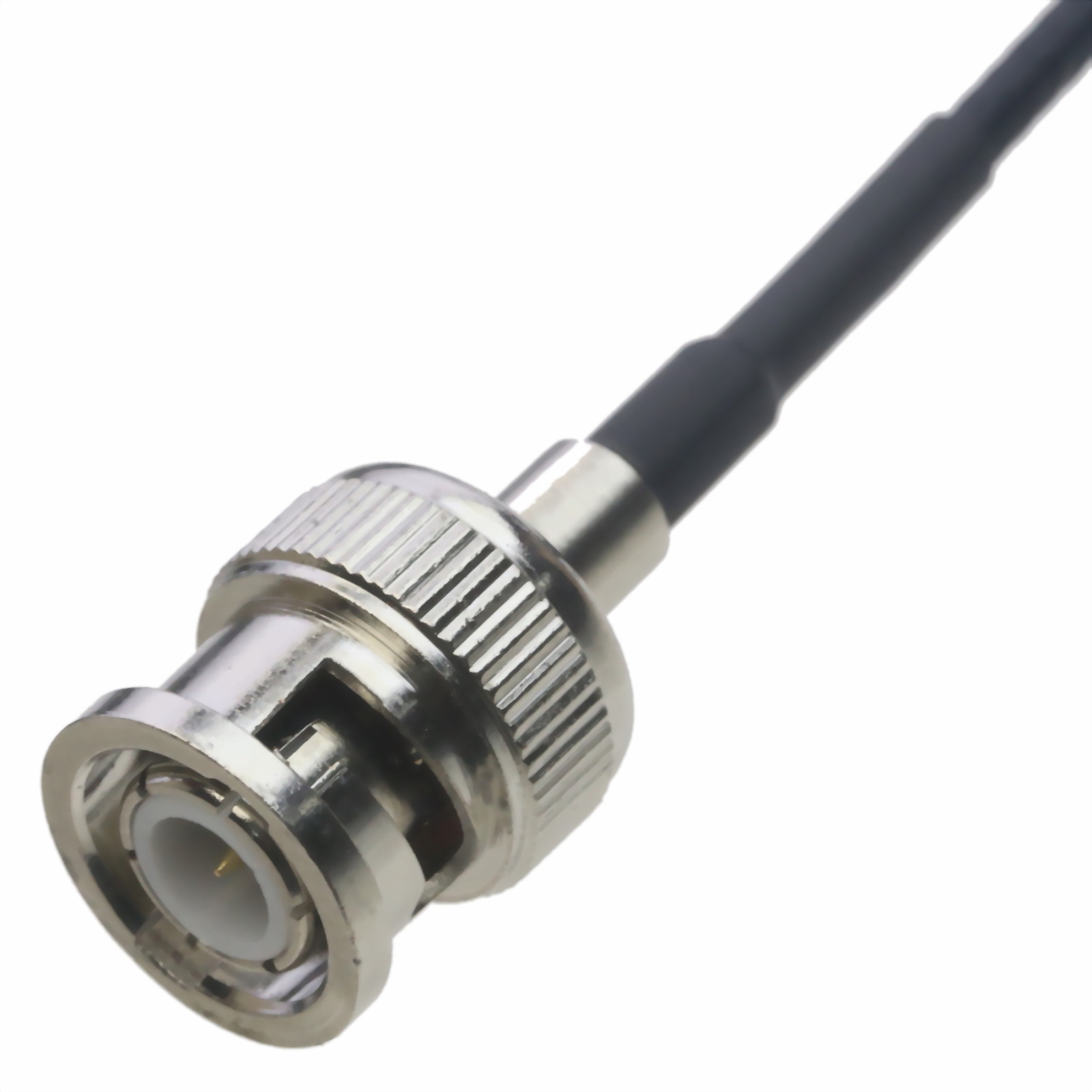 RF coaxial Cable BNC male to MMCX plug right angle RG174 6"~10FT radio antenna