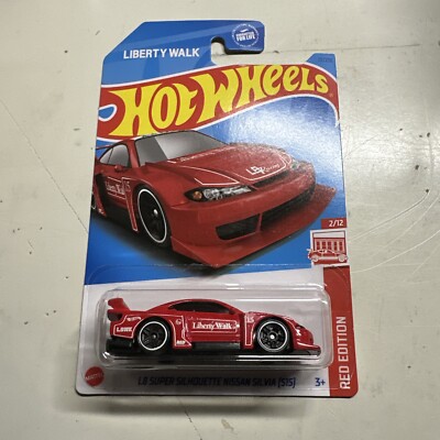 2023 Hot Wheels LB Super Silhouette Nissan Silvia (S15) Red Edition Liberty Walk
