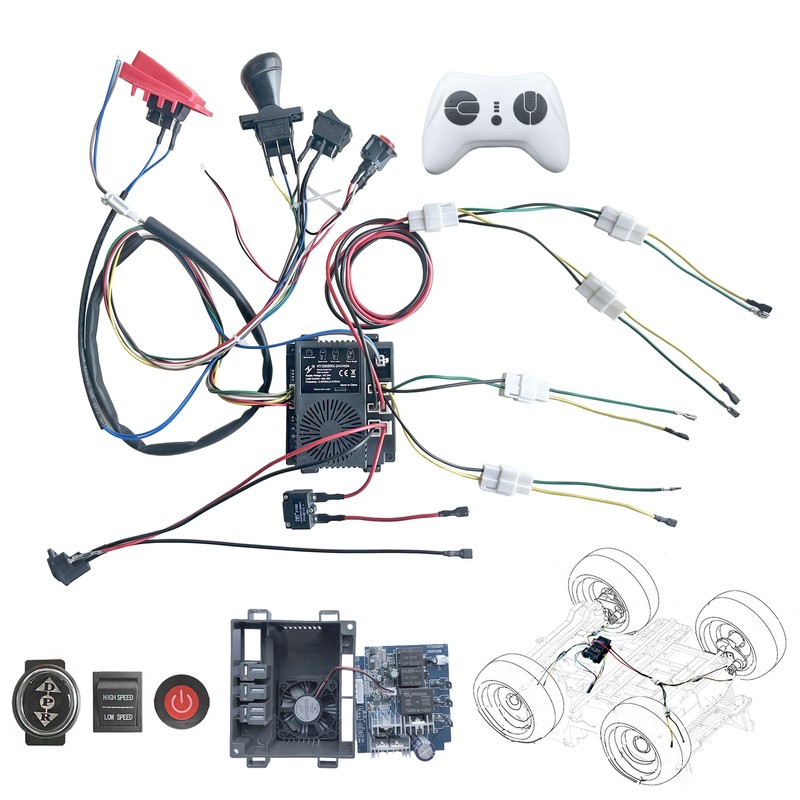 24 Volt DIY Wires Harness Conversion Kit for Kid's Ride