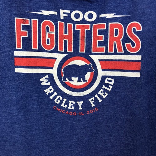 Foo Fighters Woman's Graphic Muscle Shirt Band Tour Wrigley Field Chicago Sz M