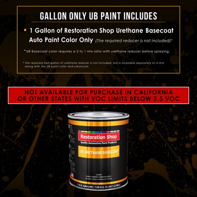 Fire Red Pearl 1 Gallon URETHANE BASECOAT Car Auto Body Paint