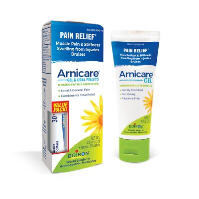 Гель Boiron Arnicare Gel/MDT Value Pack 2,6 унции + 80 г геля + гранулы