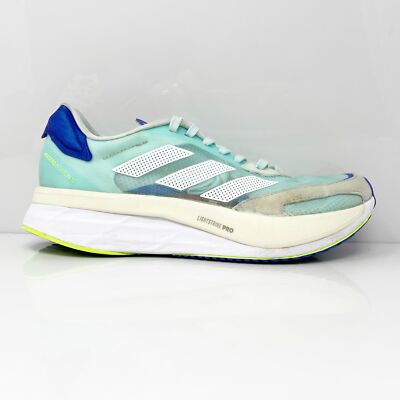 

Adidas Женские Adizero Boston 10 FZ2496 Синие Кроссовки Кроссовки Размер 8.5, Синий, Adizero Boston 10