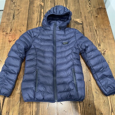 Heated Jacket Men s S Intelligent Electric Zone Heating Hooded Coat - Navy Blue