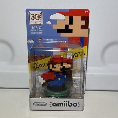 Nintendo Amiibo 30th Anniversary Mario Modern color US Version Action Figure Toy