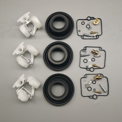 3 Set For Suzuki GSXR600W 1992 - 1993 Carb Diaphragm Carburetor Repair Kit