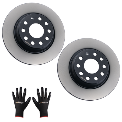 2 Disques frein arrière for VW Sharan Seat Alhambra Tiguan 2010-2023 282mm