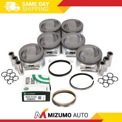Pistons w/ Rings fit 96-04 Infiniti QX4 Nissan Frontier