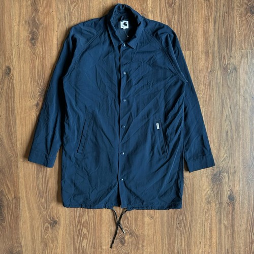 Carhartt WIP WATCH COACH JACKET Mサイズ Carhartt WIP Watch Coach Jacket - Black - Clothing from Fat