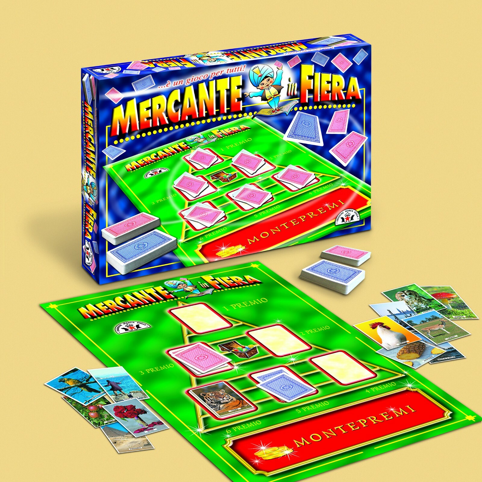 Mercante In Fiera Gioco Di Società Da Tavolo Giocattolo Divertimento Famiglia