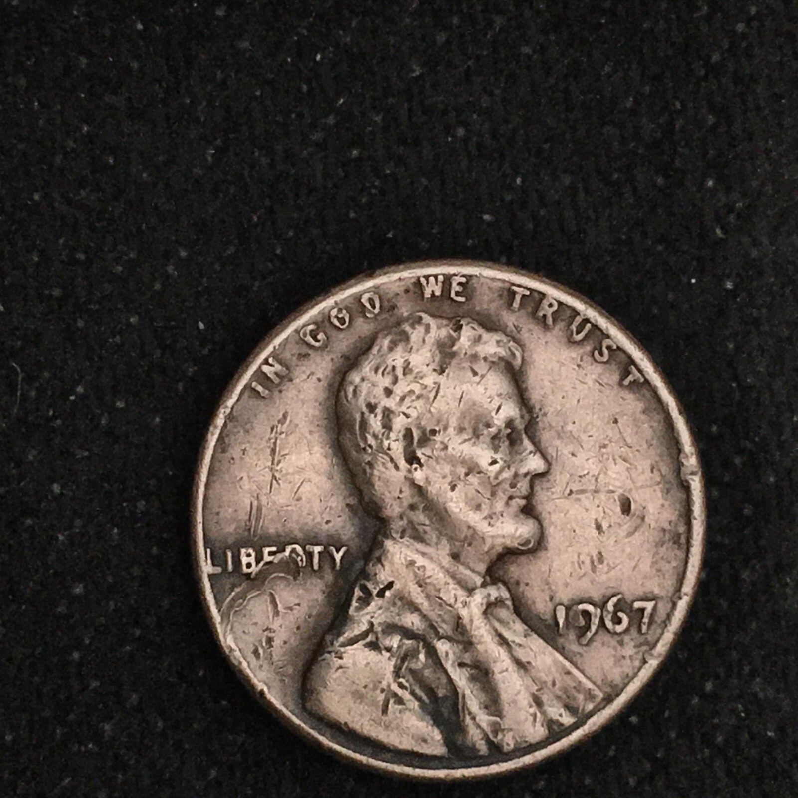 1967 lincoln penny no mint mark rare | eBay