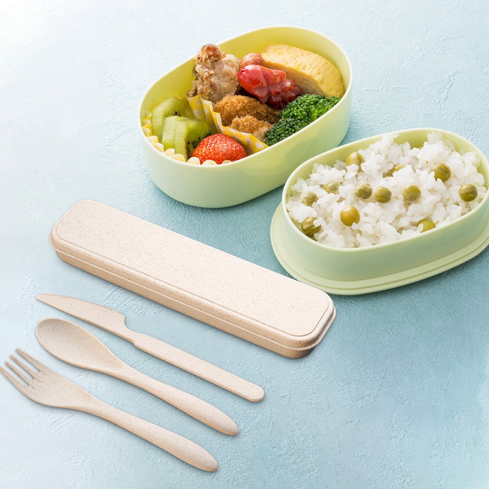 Reusable Spoon Cutlery Fork Children's Adult Portable Lunch Box Cutlery Set For
