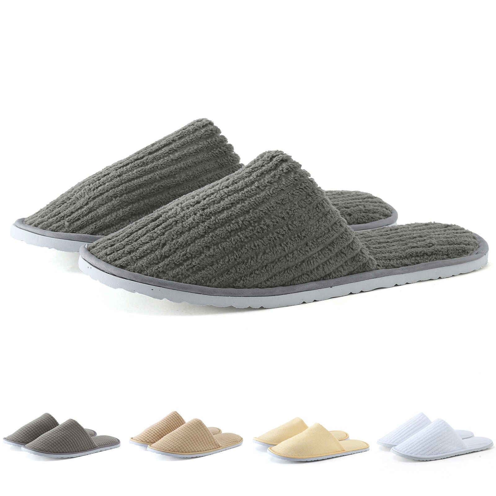 Hotel Home Womens Slipper Socks With Grippers