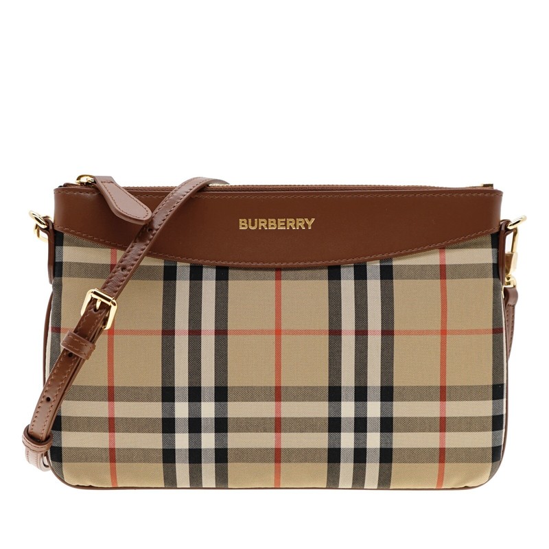 Burberry Peyton Crossbody Bag Vintage House Check New