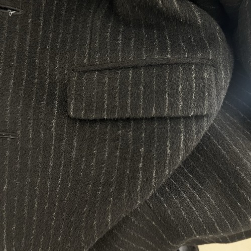 Pre-owned Saint Laurent Wool Overcoat In All Sizes In Gray