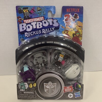 Transformers BotBots Series 6  Gamer Geeks 5-Pack 2022 Ruckus Rally