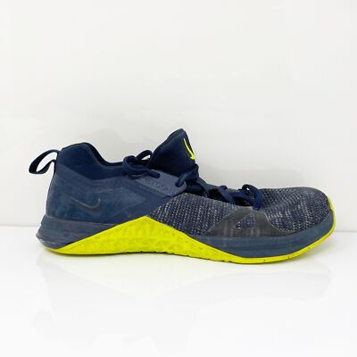 

Nike Mens Metcon Flyknit 3 AQ8022-407 Синие повседневные кроссовки Размер 8,5, Синий, Metcon Flyknit 3