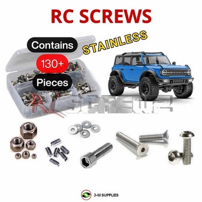 RCScrewZ Stainless Screw Kit tra106 for Traxxas TRX-4M Bronco (97074-1) | SET