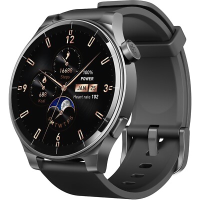 TOZO 5 Smart Watch Answer/Make Call 1.43'' AMOLED 100+ Modes Sport Fitness Watch