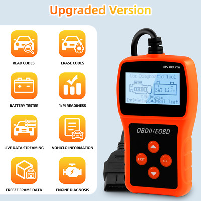 Automotive OBD2 Scanner OBD Code Reader Car Diagnostic Tool Check Engine Fault