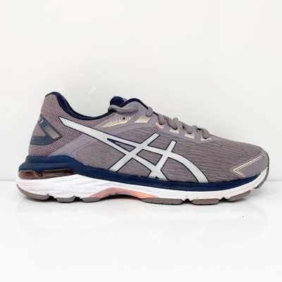 Asics Womens GT 2000 7 1012A516 Серые кроссовки для бега Размер 8