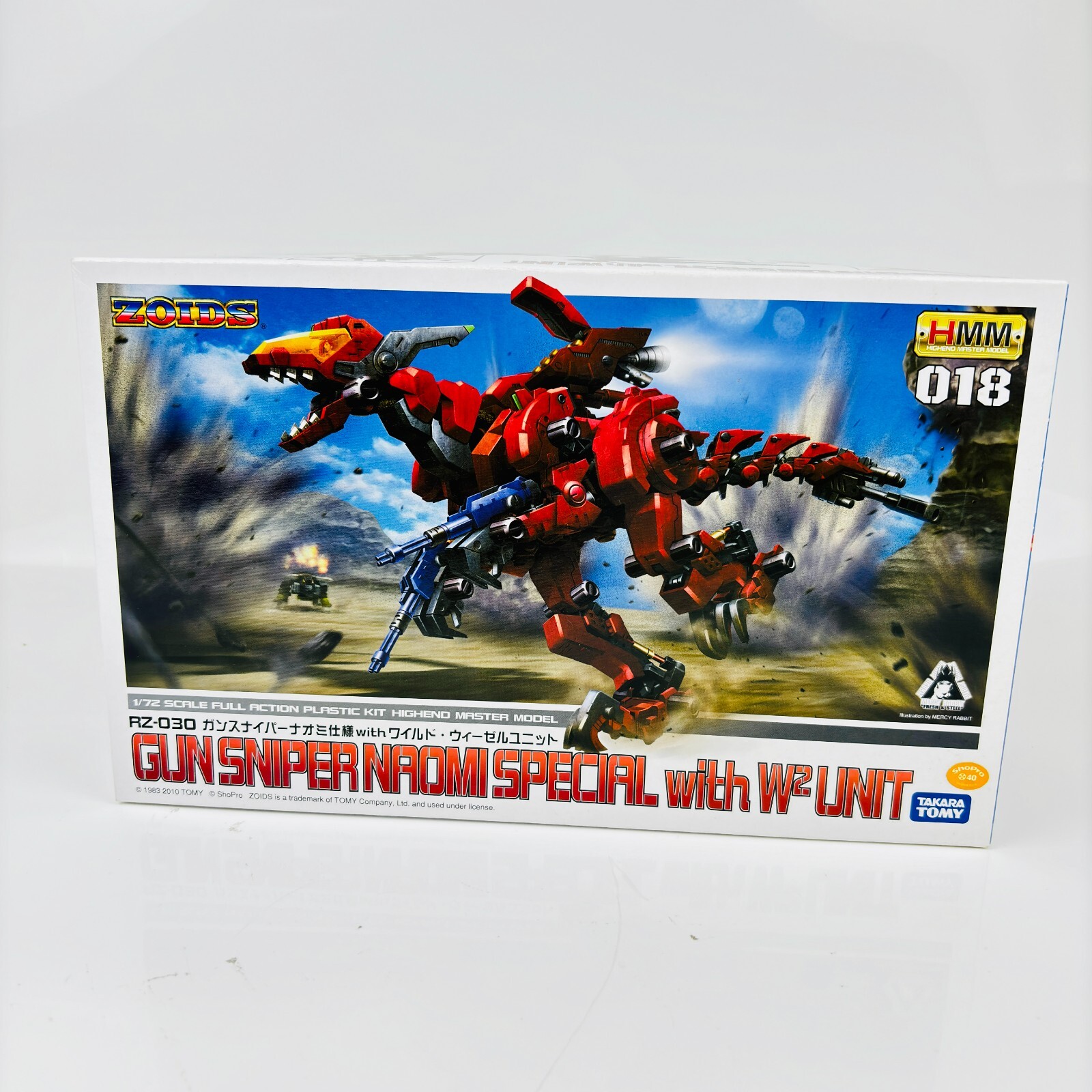 Kotobukiya Zoids HMM RZ 030 Gun Sniper Naomi Special with