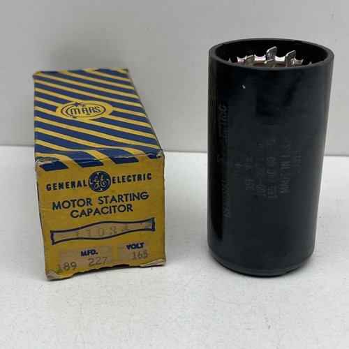 GE 11034 35F1240BA1 Motor Starting Capacitor 165V, 189