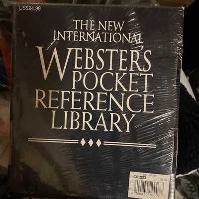 The New International Websters Pocket Reference Library - New Revised Edition