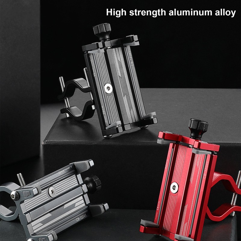 Solid Metal Bike Bicycle/Motorcycle Handle Phone Mount Holder For CellPhone GPS