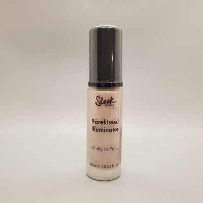 Sleek MakeUP Barekissed Illuminator Pretty In Paris 1 FL. OZ. NEW SEALED