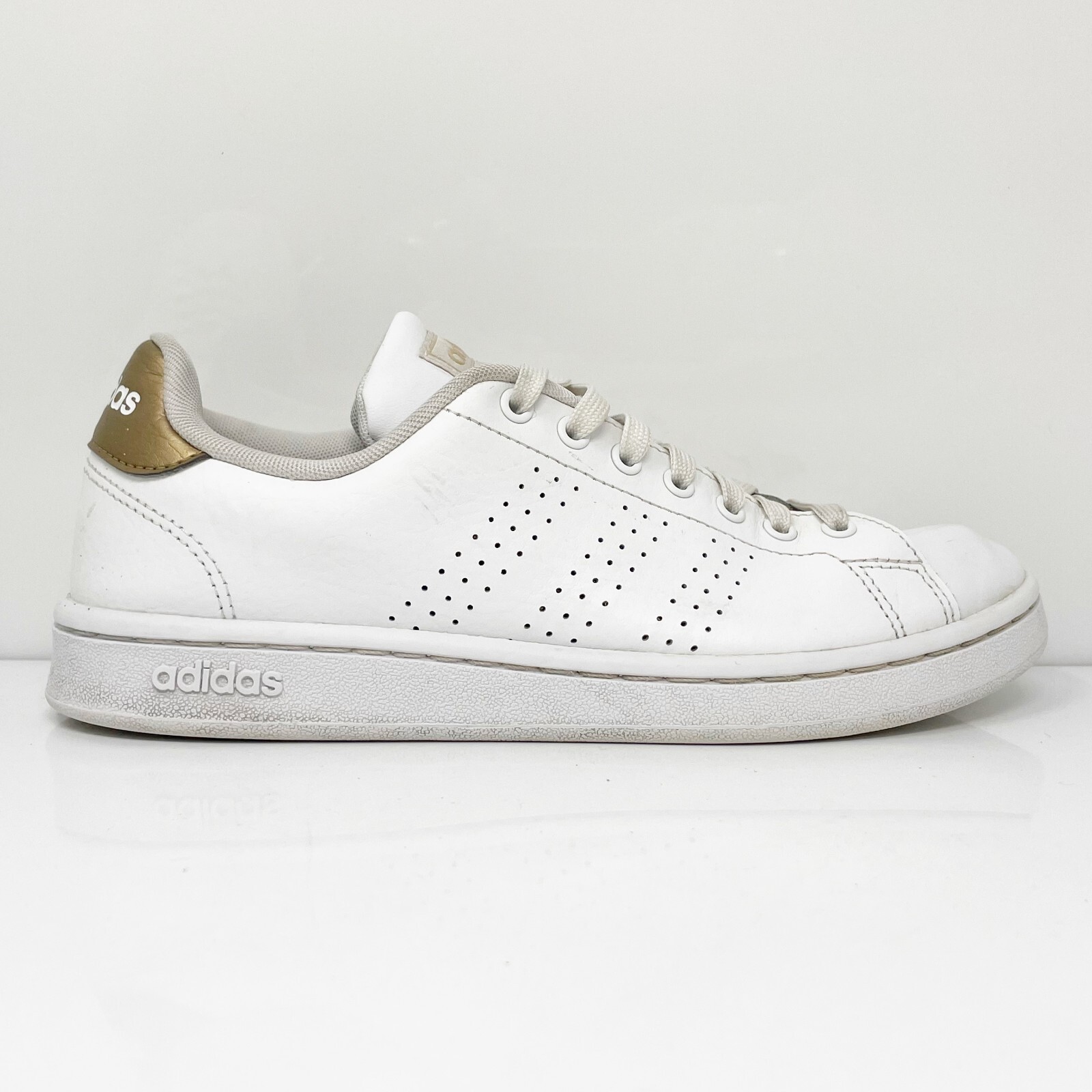 

Adidas Womens Advantage F36223 Белая повседневная обувь Кроссовки Размер 7,5, Белый, Advantage