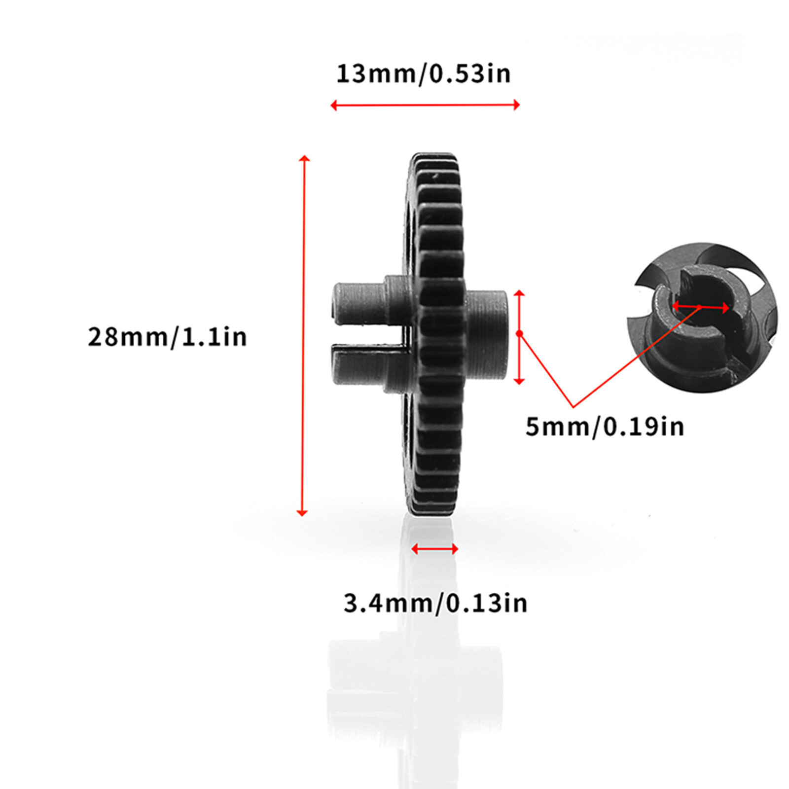 Main Gear RC Car Parts for Remo Hobby 1/16 Smax 1621/1625/1631/1635/1651/1655