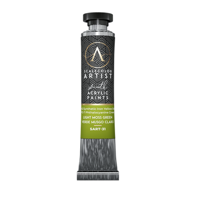 SART-31 Light Moss Green Acrylic Paint 20ml by Scale75 for Brush Airbrush