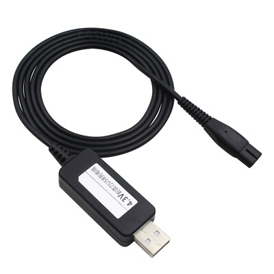 USB Charger Adapter Cable for Philips Norelco Shaver QG3250 QG3250/32