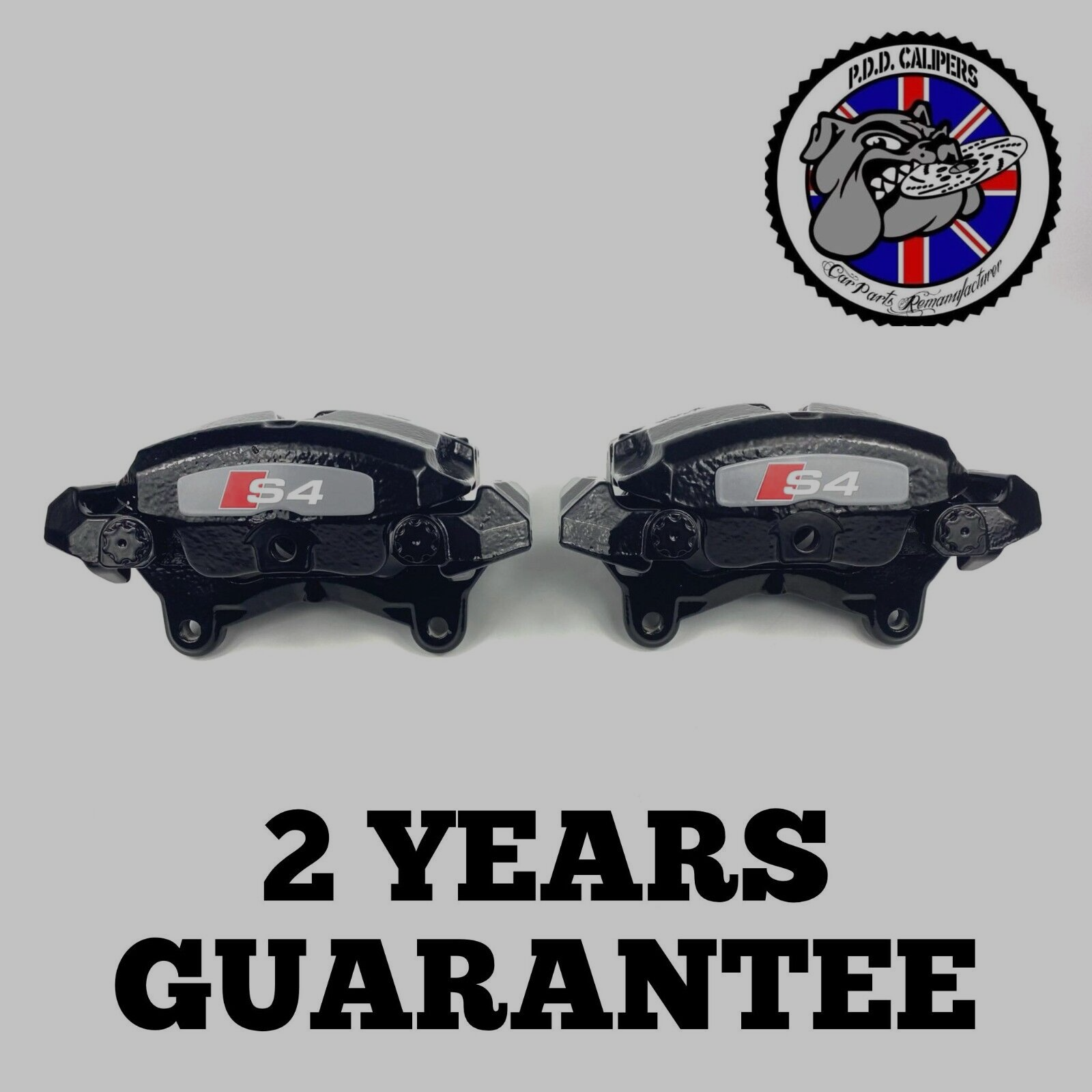GENUINE AUDI S4 B8 FRONT LEFT + RIGHT BRAKE CALIPERS 2007-2016 345/30mm CARRIERS