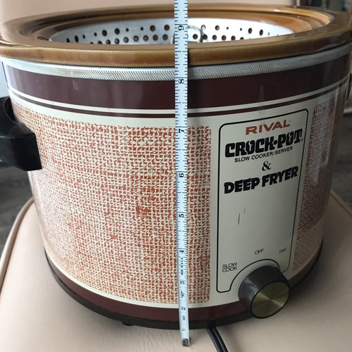 Deep Fryer Lid Rival Crock Pot