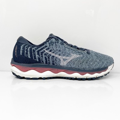 

Mizuno Womens Wave Sky Waveknit 3 411109 96VB Синие кроссовки для бега Размер 8.5, Синий, Wave Sky Waveknit 3
