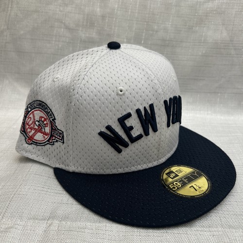 New Era White New York Yankees Throwback Mesh 59FIFTY Fitted