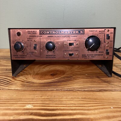 Vintage MRC ControlMaster X Transistorized Control For Ho and N Scale Trains