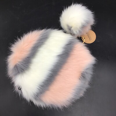 Heimish Atlantic Faux Fur Purse & Keychain Set