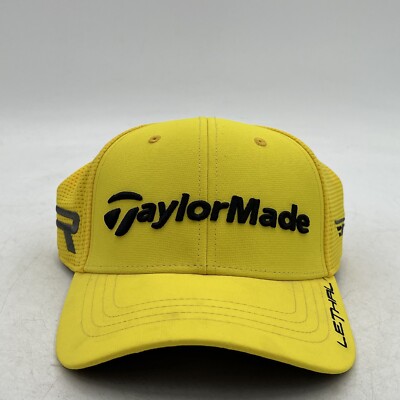 New TaylorMade Golf Hat R1 RBZ Lethal Golf Cap One Size Fits All Yellow