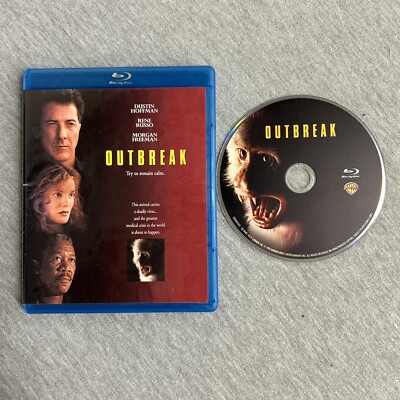Outbreak (Blu Ray, 2008) [1995] Dustin Hoffman, Rene Russo, Morgan Freeman