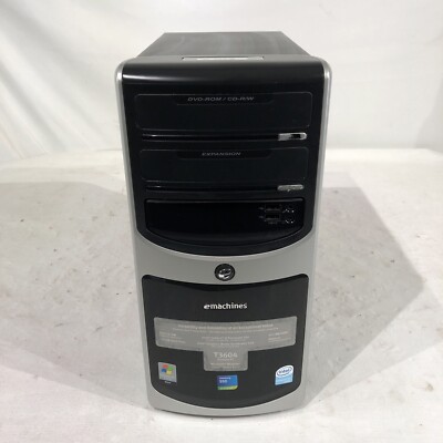 eMachines T3604 MT Intel Celeron D 3.3GHz 2 GB ram No HDD/No OS
