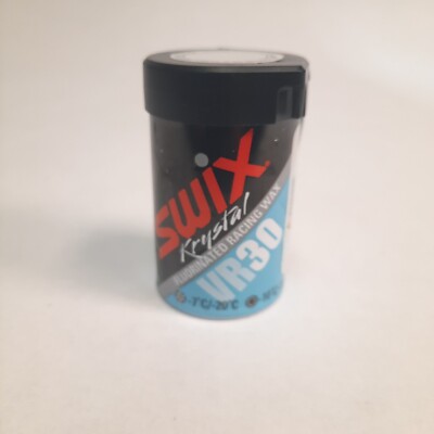 SWIX VR30 Light Blue Fluoro VR Line Hardwax Nordic Kick Wax 45g Tumbler - NEW